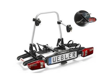 Zadní nosič jízdních kol UEBLER X21 S, 2 jízdní kola, vestavěné parkovací senzory