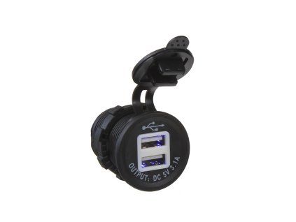 2x USB zásuvka 12/24V, 3,1A