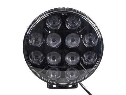 LED světlo kulaté, 12x10W, ø218mm, ECE R7/R10/R112