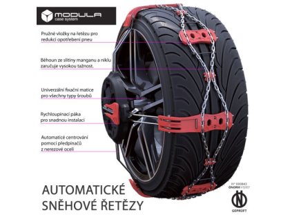 automaticke snehove retezy kovove vel 150 modula