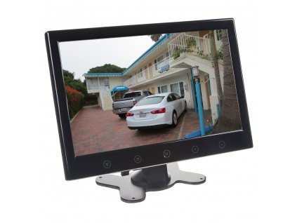 LCD digitální monitor 10" do opěrky s IR vysílačem
