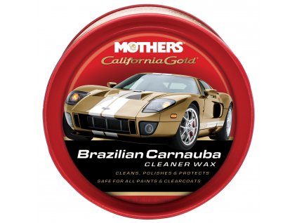 Mothers California Gold Brazilian Carnauba Cleaner Wax čistící vosk s obsahem karnauby (pasta), 340 g