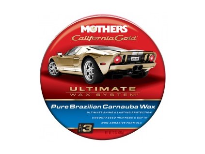 Mothers California Golf Pure Brazilian Carnauba Wax neabrazivní karnaubský vosk pasta 340g (krok3)