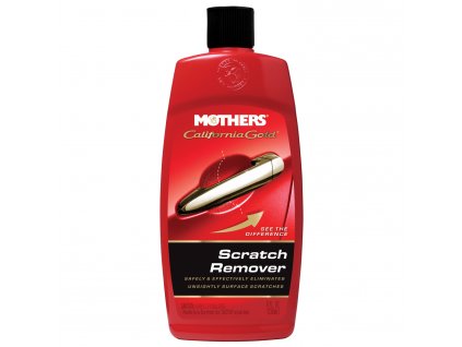 Mothers California Gold Scratch Remover brusná a leštící pasta na větší rýhy a škrábance, 236 ml