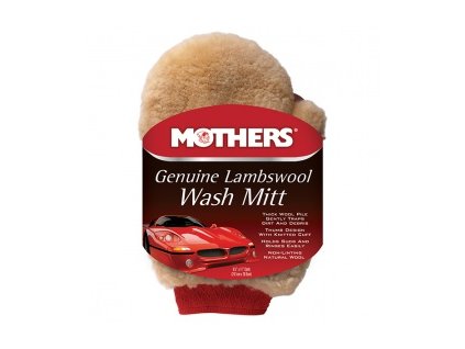 Mothers Genuine Lambswoll Wash Mitt oboustranná mycí rukavice z pravé jehněčí vlny