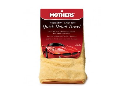 Mothers Microfiber Ultra Soft Quick Detail Towel ultrajemný detailingový ručník, 50 x 60 cm