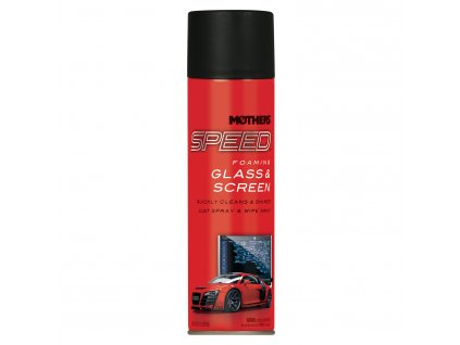 Mothers Speed Foaming Glass & Screen Cleaner pěnový čistič skel, zrcadel a lesklých povrchů , sprej 562 ml