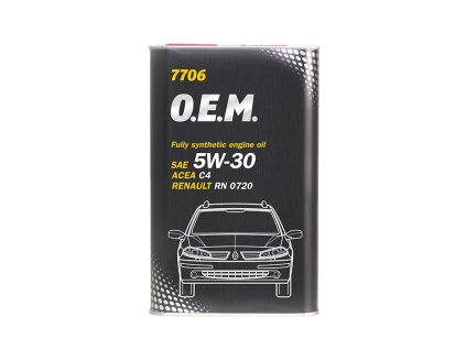 MANNOL 7706 O.E.M. pro Nissan,Renaultl 5W-30 motorový olej 1L