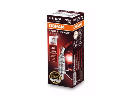 x OSRAM 12V H1 55W night breaker silver (1ks)