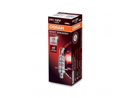 OSRAM 12V H1 55W night breaker silver (1ks)