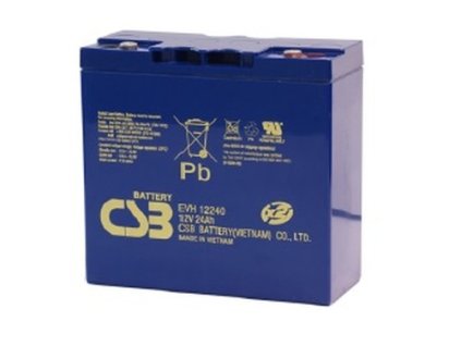 CSB BATTERY EVH12240 12V 24Ah - náhrada pro Banner BOOSTER