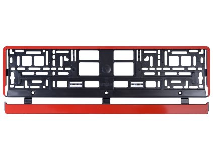 Podložka pod SPZ RED STRIP