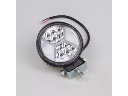 LED světlo kulaté vnější bílo/modré, 20 x 3W 12-24V