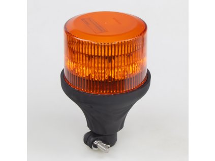 LED maják, oranžový, 27x 3W LED, 10-30V, na hrot