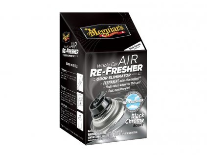Meguiar's Air Re Fresher Odor Eliminator Black Chrome