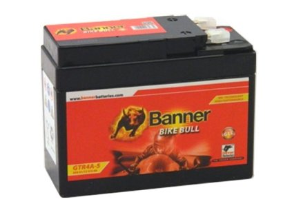 motobaterie banner bike bull gel 50301 gtr4a 5 12v 3ah 55a ytr4a bs original