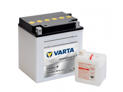 motobaterie varta yb30l b 530400 12v 30ah 300a original