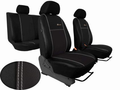 Autopotahy EXCLUSIVE ALCANTARA cerne
