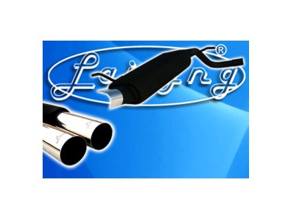 Výfuk - Fabia Combi II - CFABIIRKV2J (Vyberte průměr jedné koncovky 90mm, Vyberte typ motoru 1,9TDI RS – 96kW)