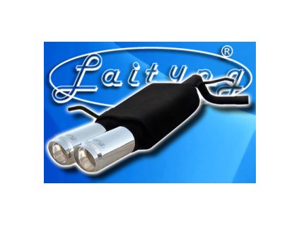 Výfuk - Fabia Combi II - CFABIIRKV2S (Vyberte průměr jedné koncovky 90mm, Vyberte typ motoru 1,9TDI RS – 96kW)