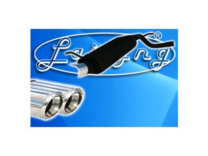 Výfuk - Fabia Combi II - CFABIIRKV2U (Vyberte průměr jedné koncovky 90mm, Vyberte typ motoru 1,9TDI RS – 96kW)