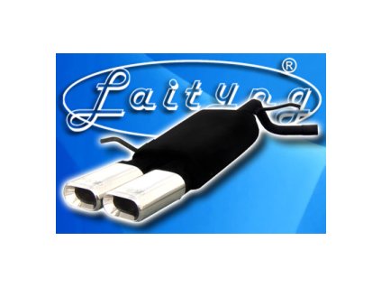 Výfuk - Fabia Combi II - CFABIIROV2 (Vyberte rozměr jedné koncovky 95x55mm, Vyberte typ motoru 1,9TDI RS – 96kW)