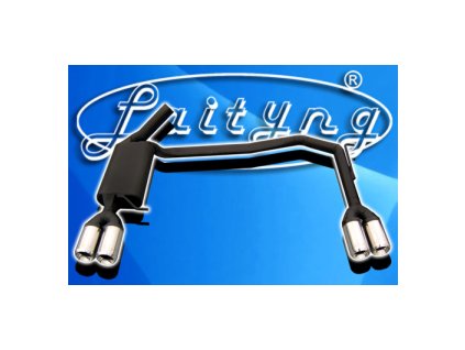 Výfuk - Octavia II - OCTIIDXRKV4 (Vyberte průměr jedné koncovky 80mm, Vyberte typ motoru 1,9 TDI – 77kW)