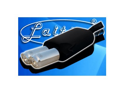 Výfuk - Octavia II - OCTIIRKV2S (Vyberte průměr jedné koncovky 90mm, Vyberte typ motoru 1,9 TDI – 77kW)