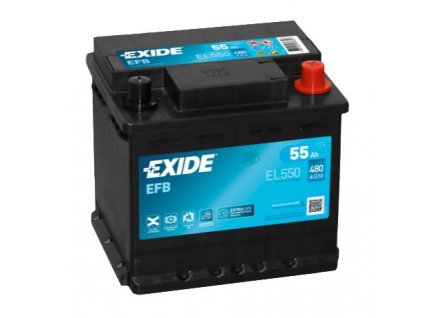 autobaterie exide start stop efb 12v 55ah el550 original