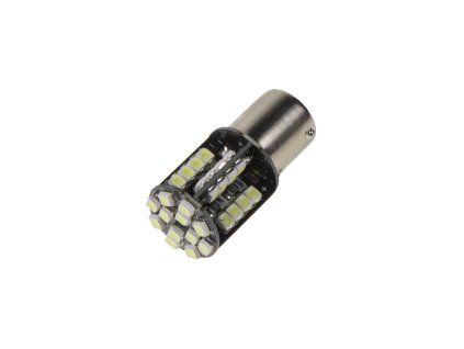 x LED BA15s bílá, 12V, 44LED/3528SMD