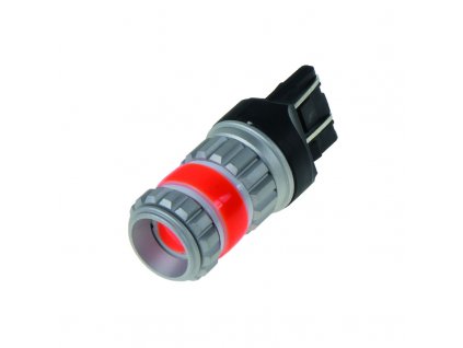 LED T20 (7443) červená, COB 360⁰, 9-60V, 12W