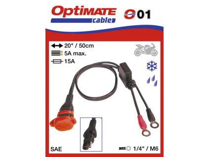 O01 / SAE-71 příslušenství k Accumate a Optimate - očka / vodotěsná zásuvka