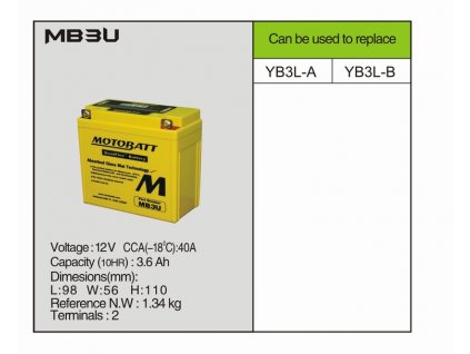 moto batt mb3u yb3la yb3lb 3 8 ah gel baterie prednabita