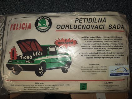 MIKRA - Odhlučňovací pětidílná sada Škoda Felicia