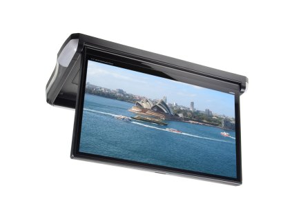 Stropní LCD monitor 13,3" černý s OS. Android HDMI / USB, dálkové ovládání