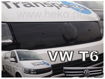 VW TRANSPORTER,CARAVELLE T6 2015R horní silver mříž