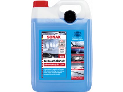 SONAX Zimní kapalina do ostřikovačů 20°C 5 l