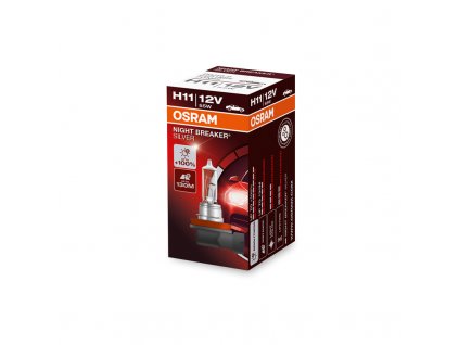 OSRAM 12V H11 55W night breaker silver (1ks)