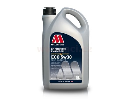 MILLERS OILS XF PREMIUM ECO 5w30, plně syntetický, 5 l