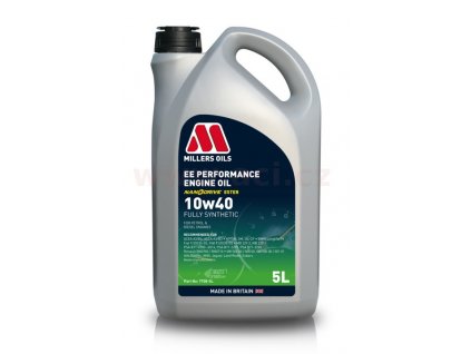 MILLERS OILS EE PERFORMANCE 10w40, polosyntetický, 5 l