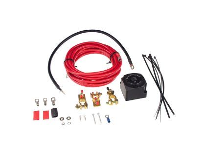 Sada pro automatické dobíjení druhé baterie 12V/140A