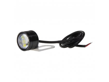 LED světlo pro denní svícení 21mm, 12V, bílá (není vodotěsné)