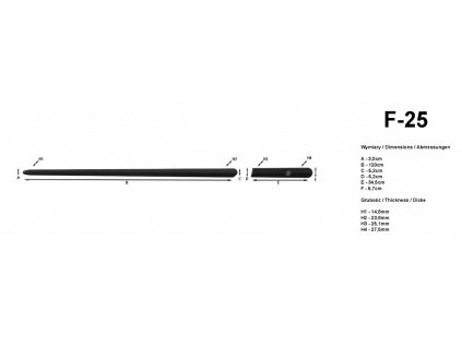 34342(2) bocni listy na dvere rider audi a1 2010 f25