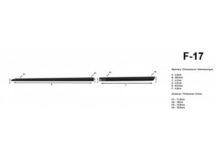 25025 bocni listy na dvere rider fiat punto 5d 2012 f17