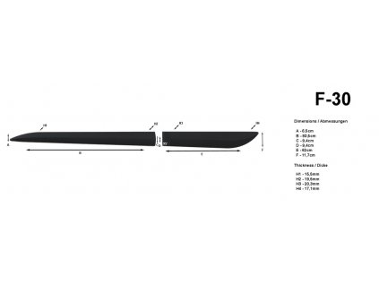 25134 bocni listy na dvere rider nissan pathfinder 2011 f30