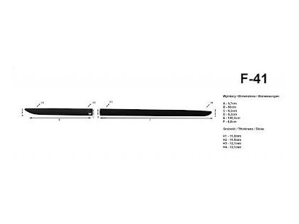 25137 bocni listy na dvere rider nissan qashqai 2007 f41