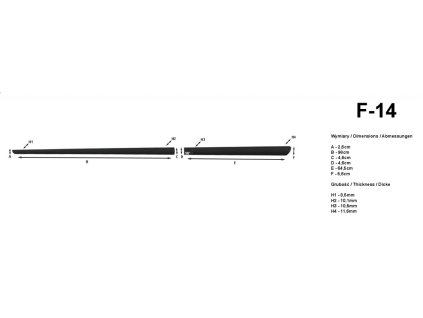 25138 bocni listy na dvere rider nissan tiida hb 2004 f14