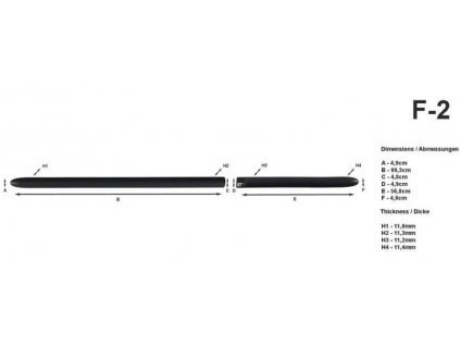 25186 bocni listy na dvere rider subaru forester 2008 2010 f2