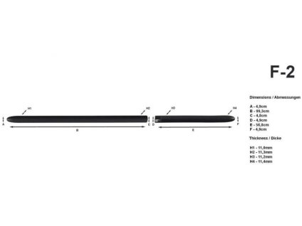 25187 bocni listy na dvere rider subaru forester 2011 f2