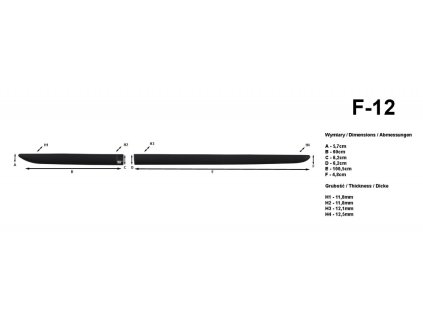 25230 bocni listy na dvere rider toyota rav 4 2011 f12